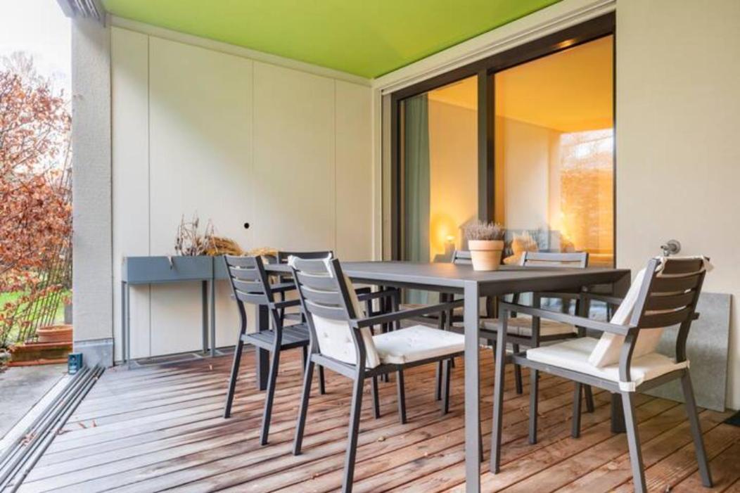 Luxus Wohnung Mit Garten Zurich Extérieur photo